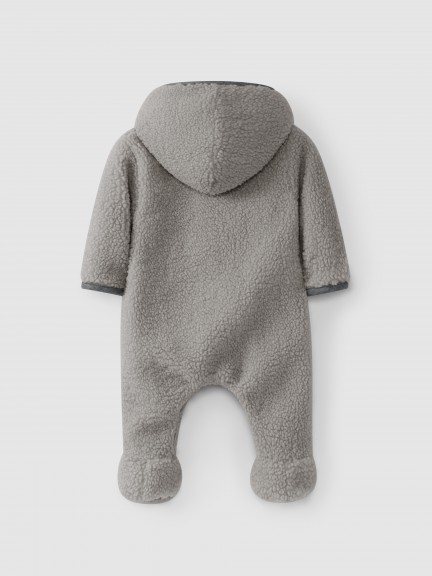 Fato de aquecimento de pelo com capuz Fato de aquecimento de pelo com capuz