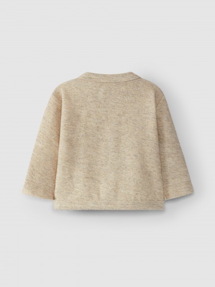 Abrigo en felpa de lana Abrigo en felpa de lana