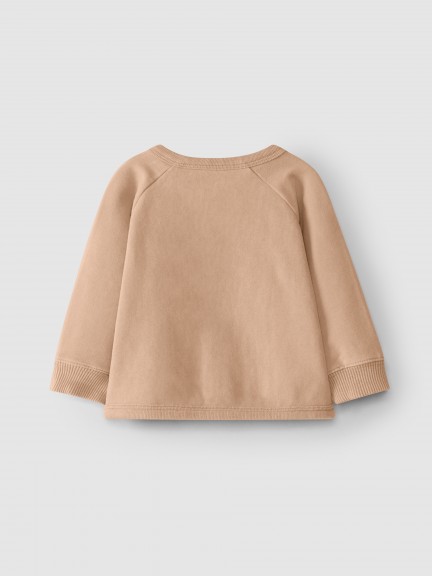 Jacket in carded plush Jacket in carded plush