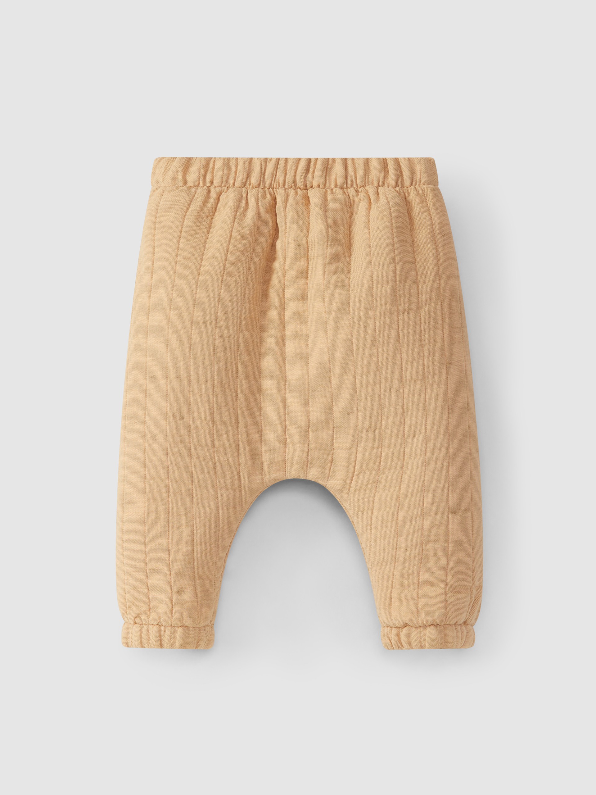 Calças pull-up com bolso