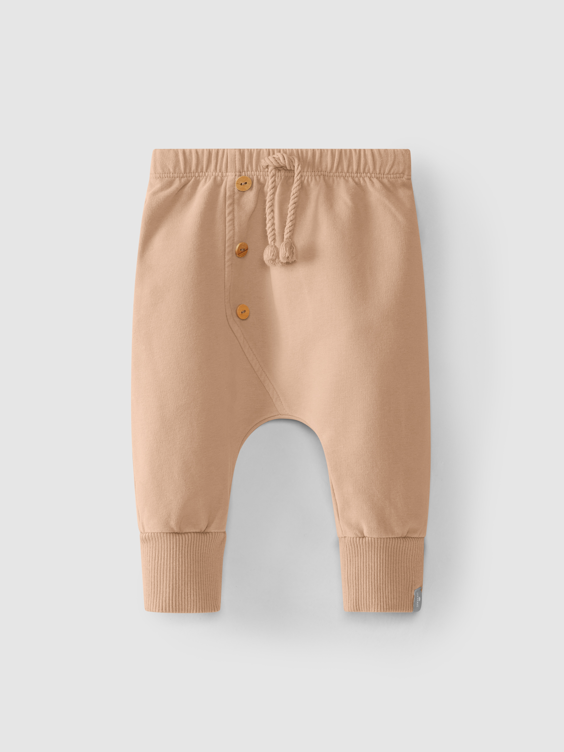 Calças em felpa cardada