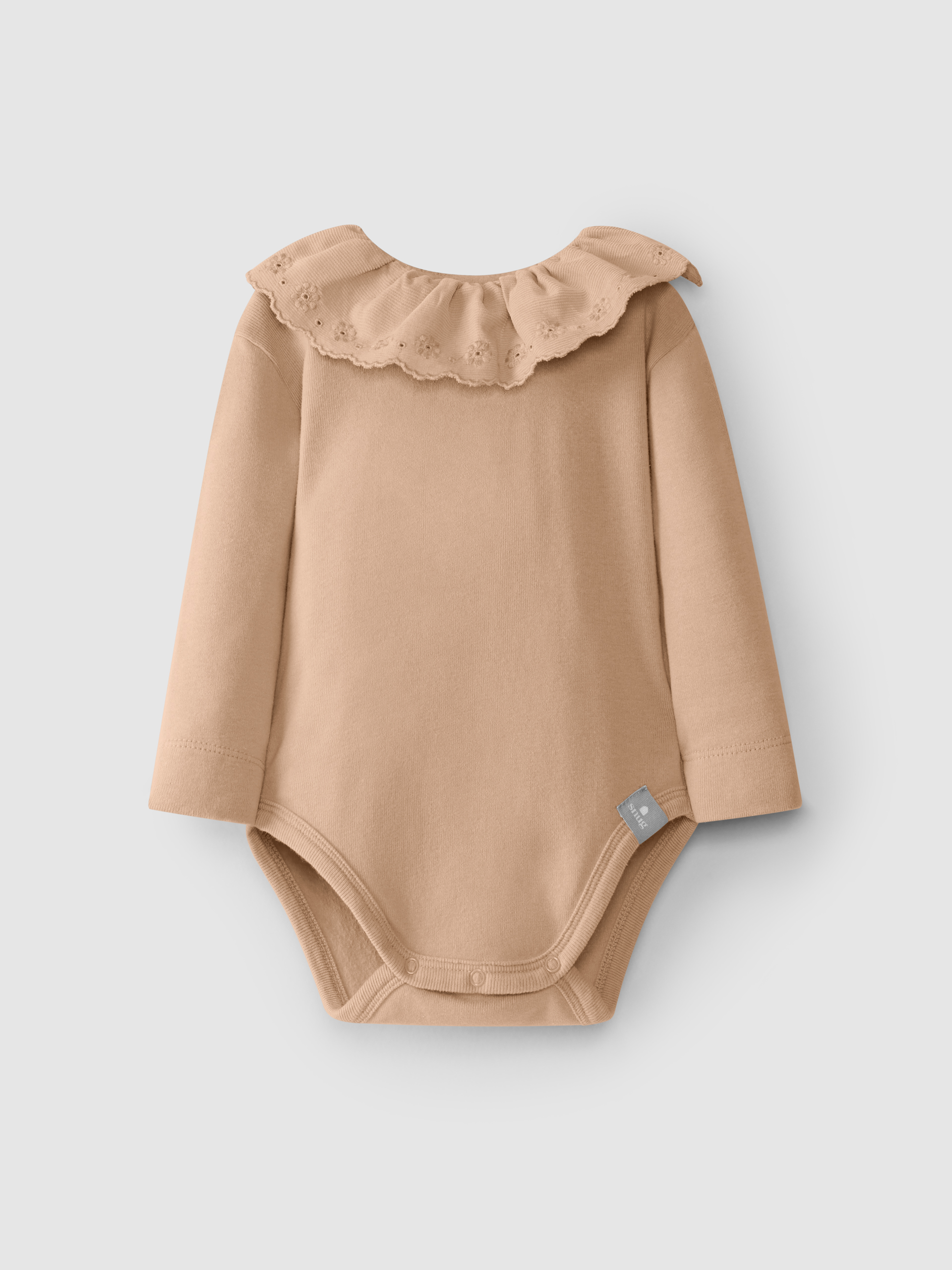 Body cuello bordado inglés