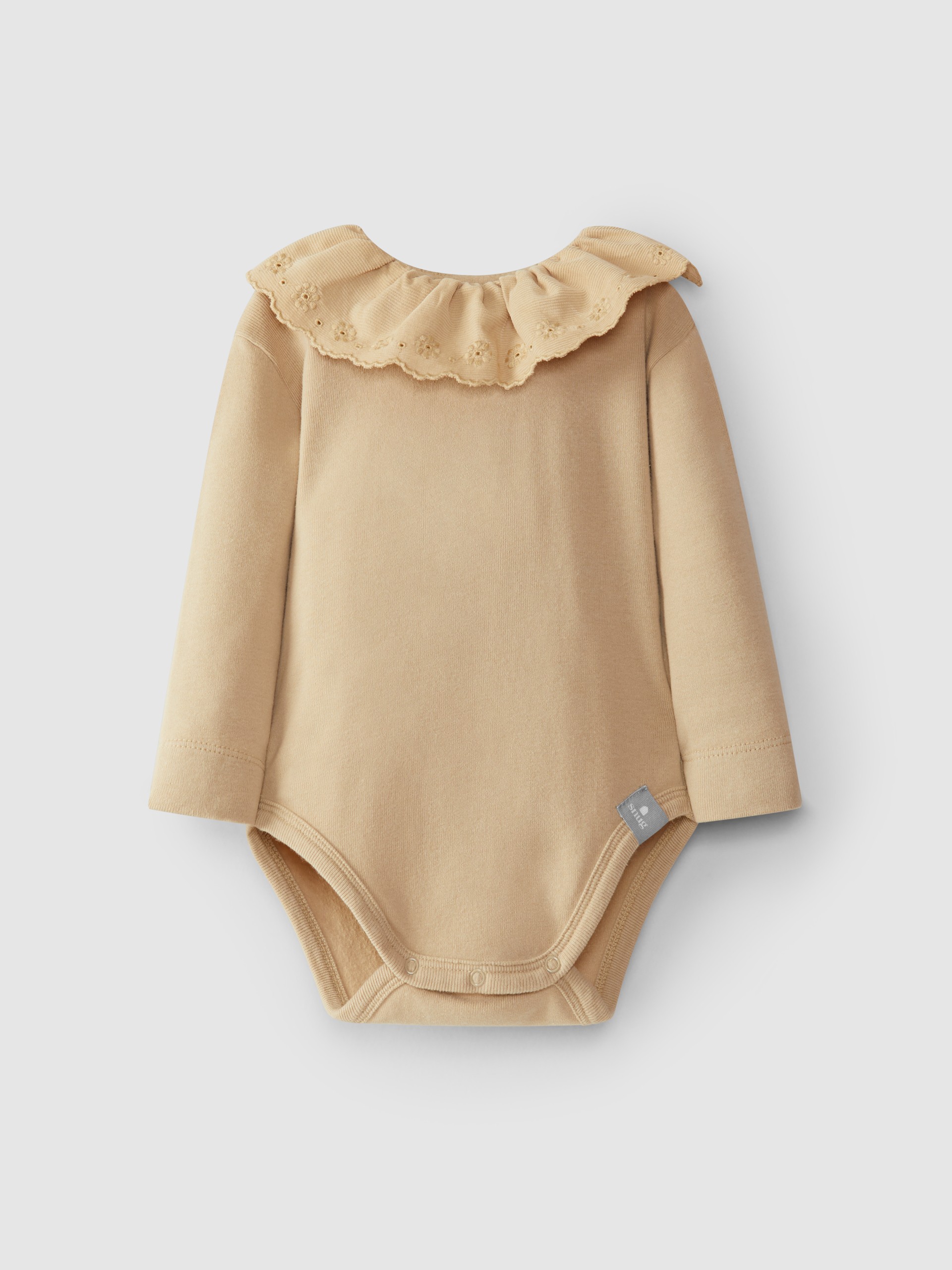 Body cuello bordado inglés