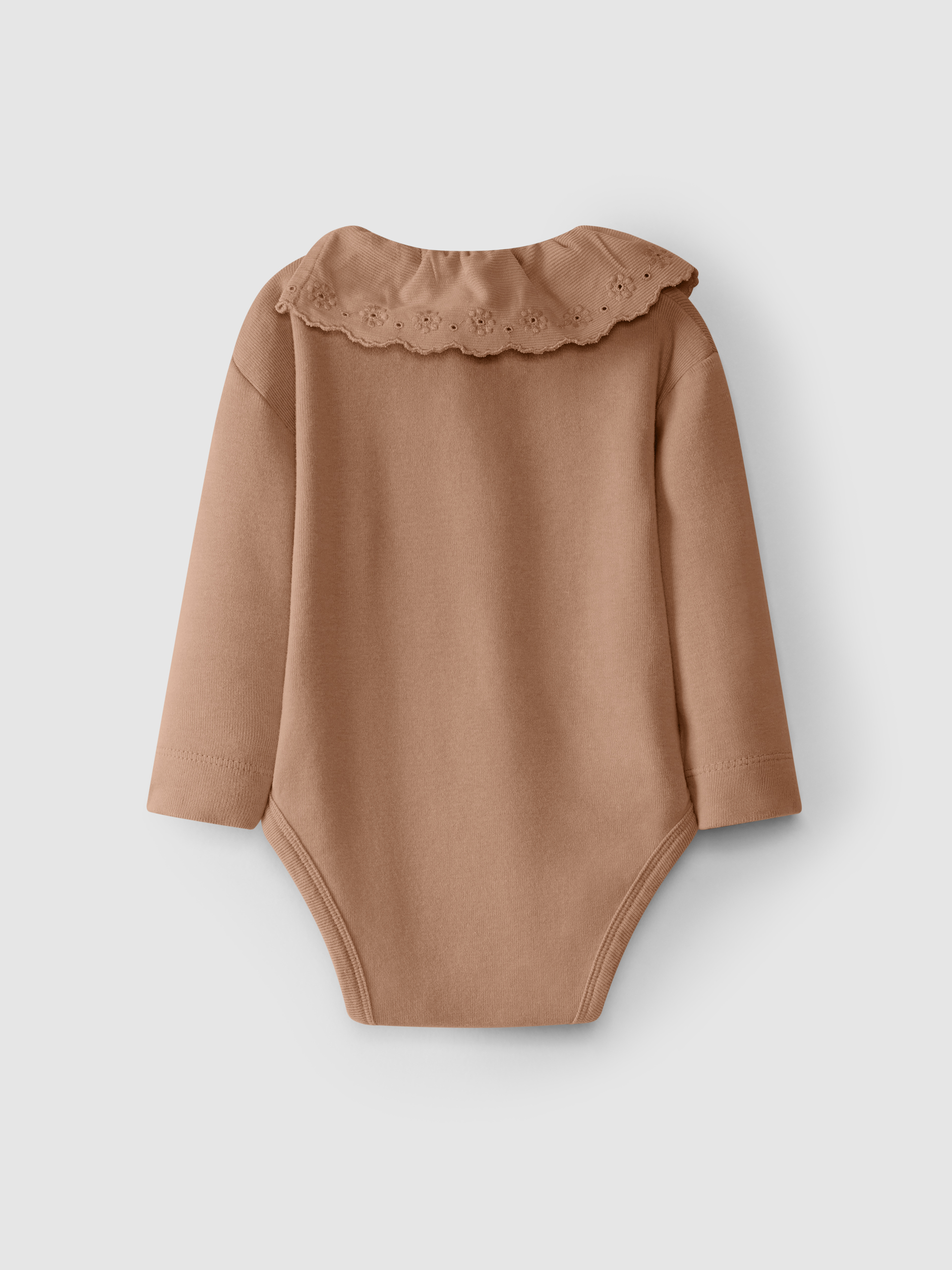 Body cuello bordado inglés