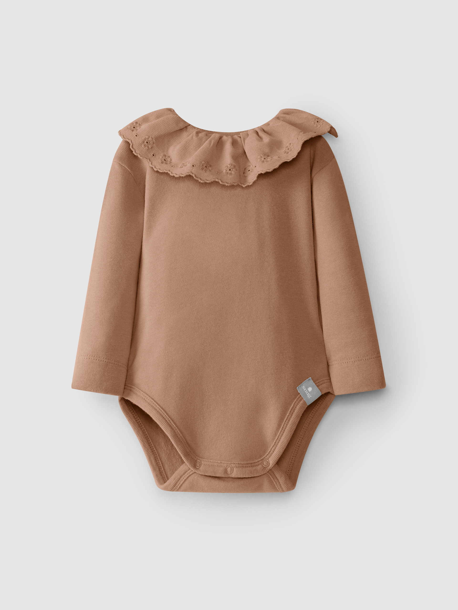 Body cuello bordado inglés