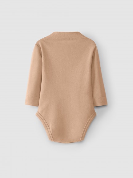 Bodysuit roll collar carded jersey Bodysuit roll collar carded jersey