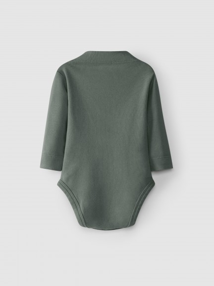 Body meia gola malha cardada Body meia gola malha cardada