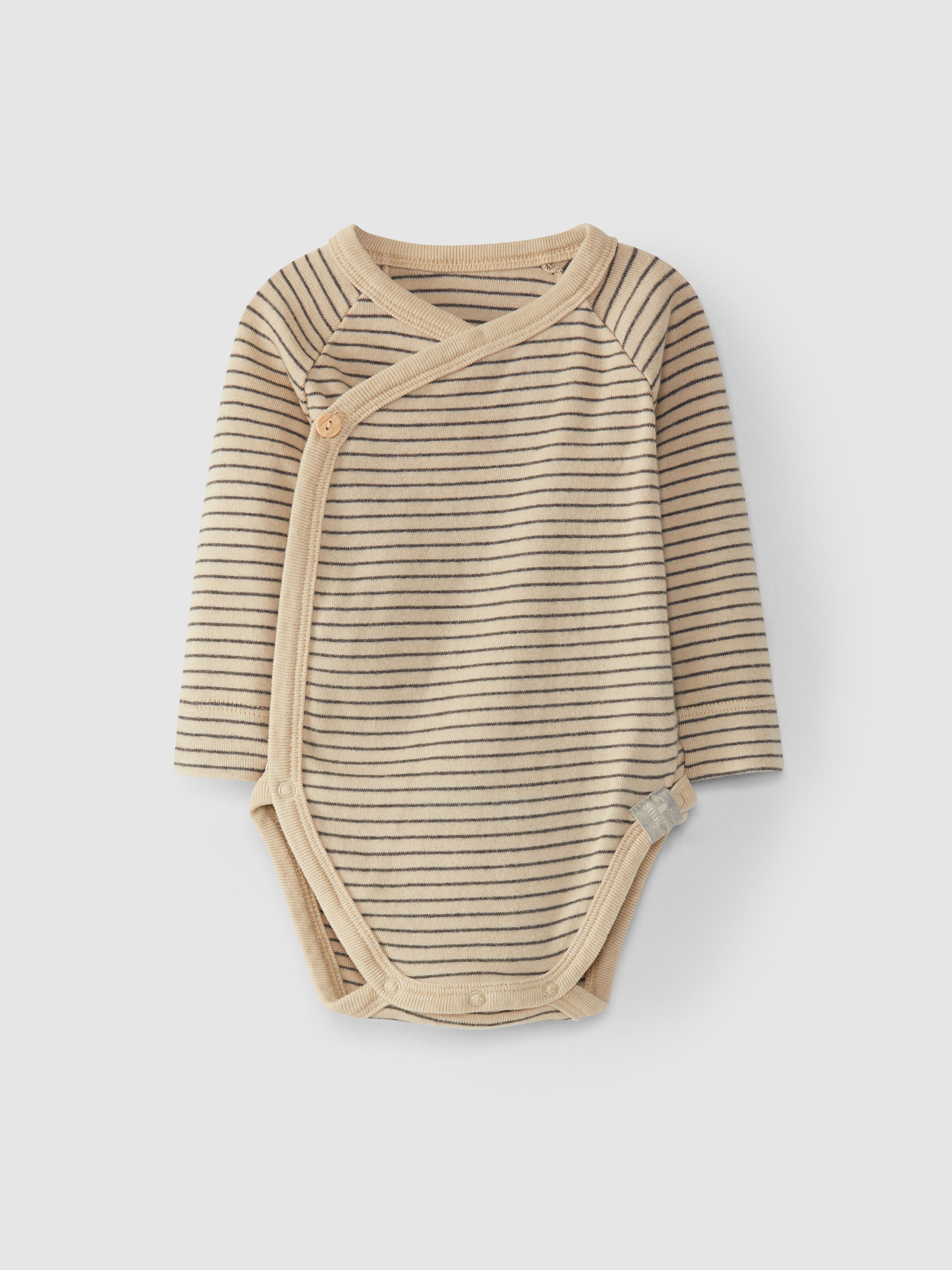 Crossover bodysuit in printed jersey