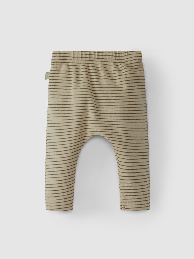 Pants stripes in organic cotton