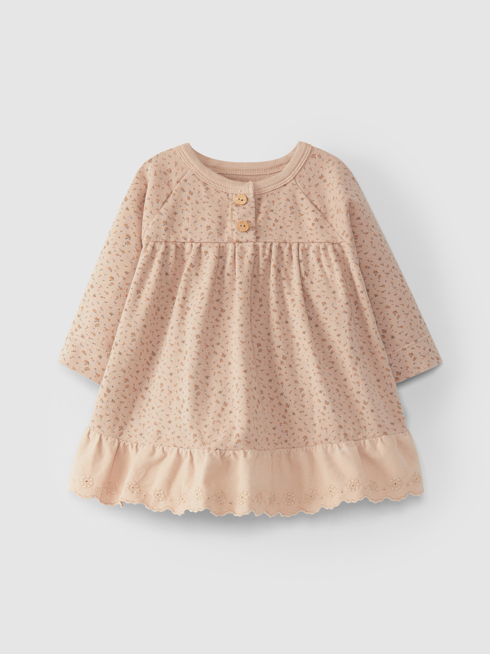 Dress floral organic cotton