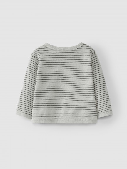 Casaco algodão orgânico malha dupla Casaco algodão orgânico malha dupla