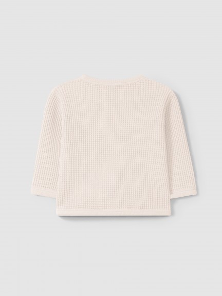 Abrigo en punto gofre Abrigo en punto gofre