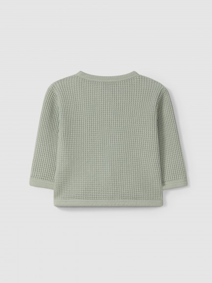 Abrigo en punto gofre Abrigo en punto gofre