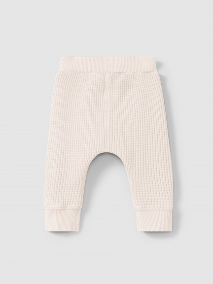 Leggings em malha waffle Leggings em malha waffle