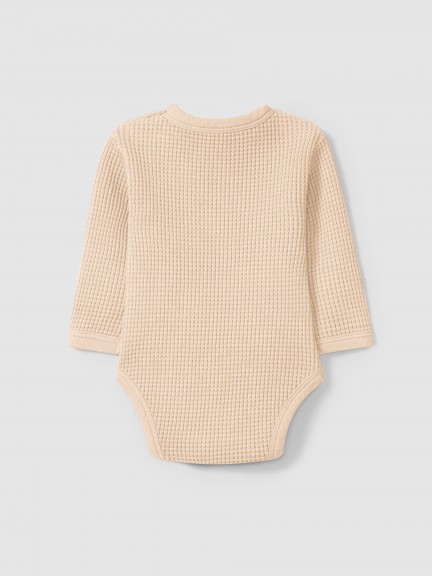 Bodysuit in waffle weave Bodysuit in waffle weave