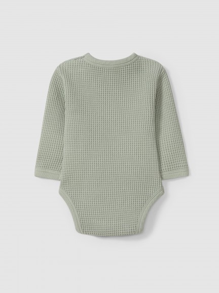 Bodysuit in waffle weave Bodysuit in waffle weave