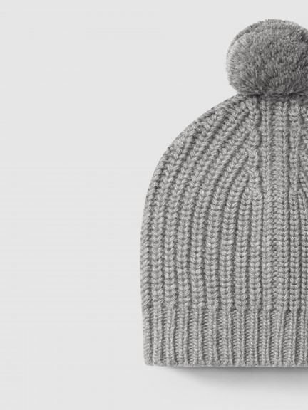 Gorro tricotado pom-pom Gorro tricotado pom-pom