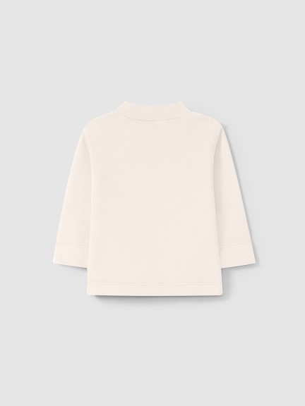 Camisola gola alta em algodão orgânico Camisola gola alta em algodão orgânico