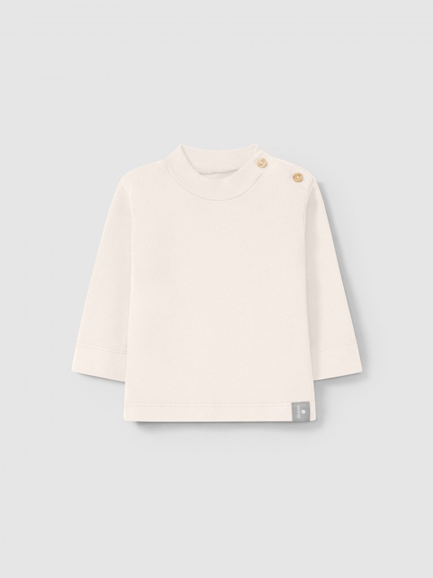Organic cotton turtleneck sweater Organic cotton turtleneck sweater