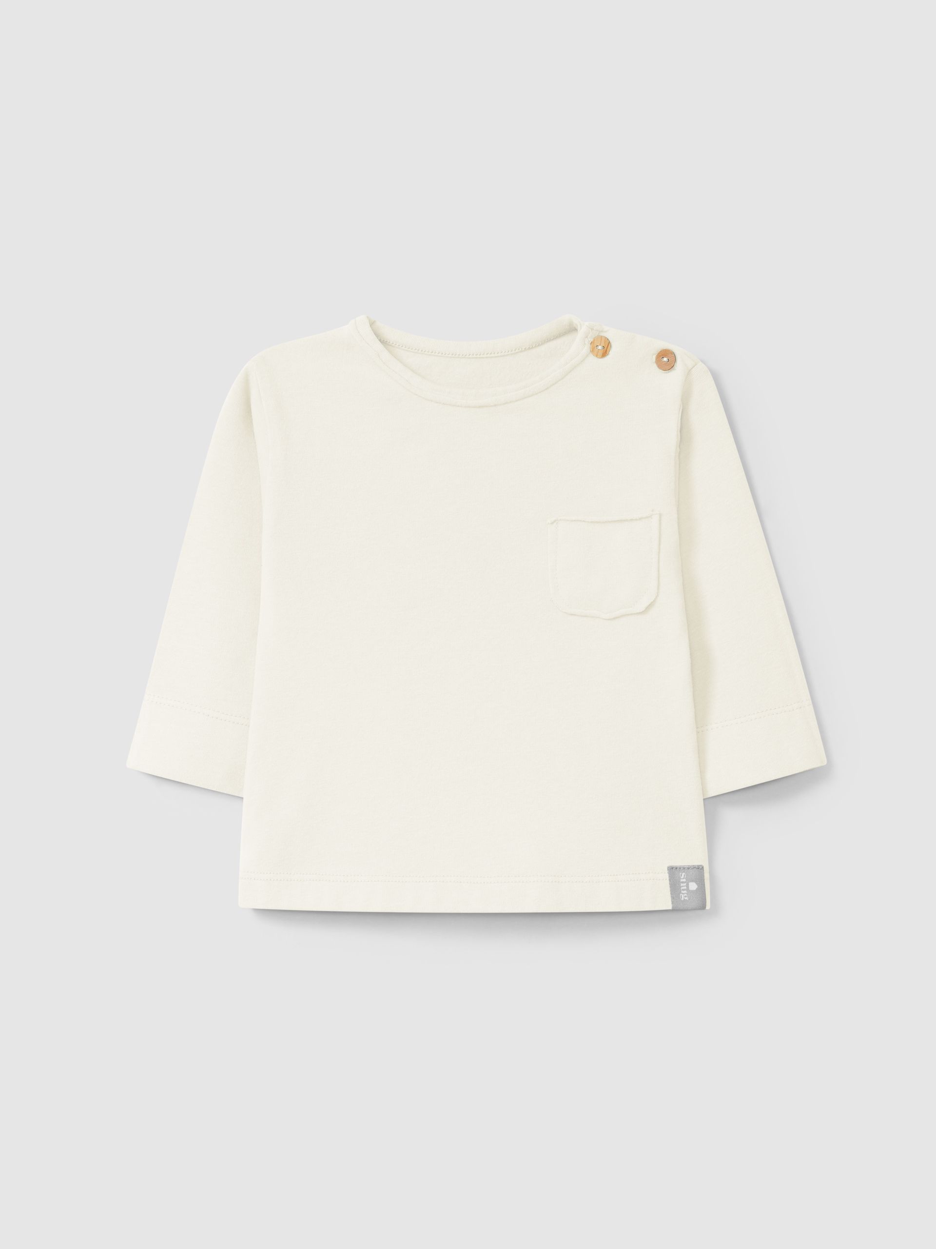 Manga larga con bolsillo