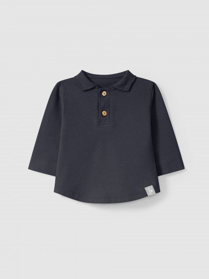 Longsleeve with pointy collar