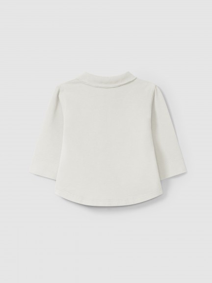 Longsleeve with pointy collar Longsleeve with pointy collar