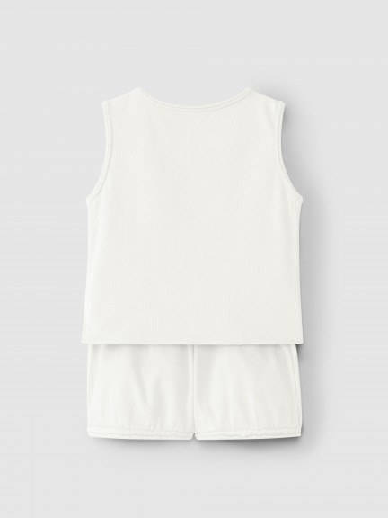 Conjunto de singlet e calções Conjunto de singlet e calções