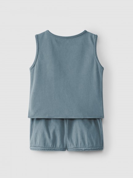 Conjunto de singlet e calções Conjunto de singlet e calções