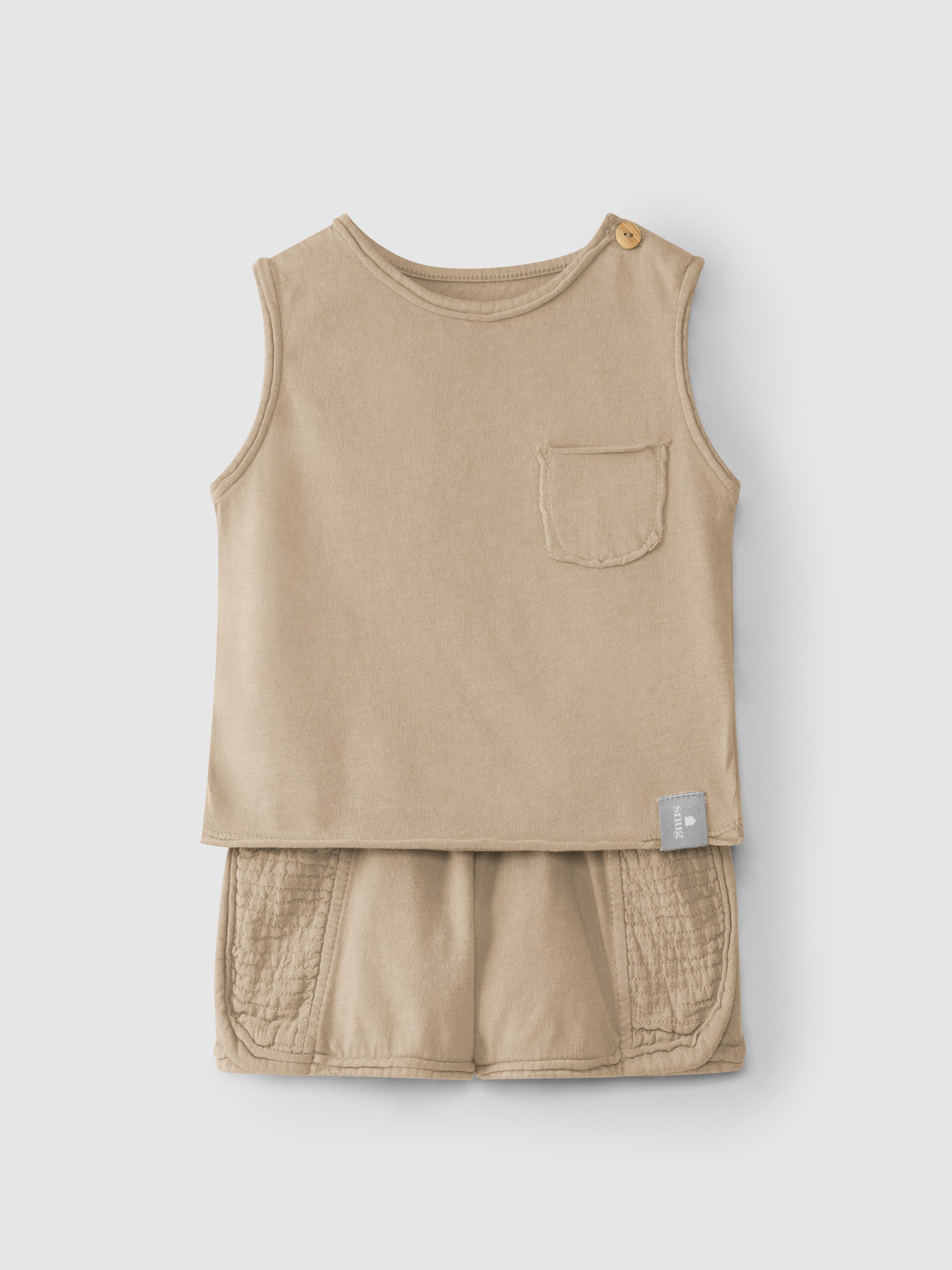 Conjunto de singlet e calções