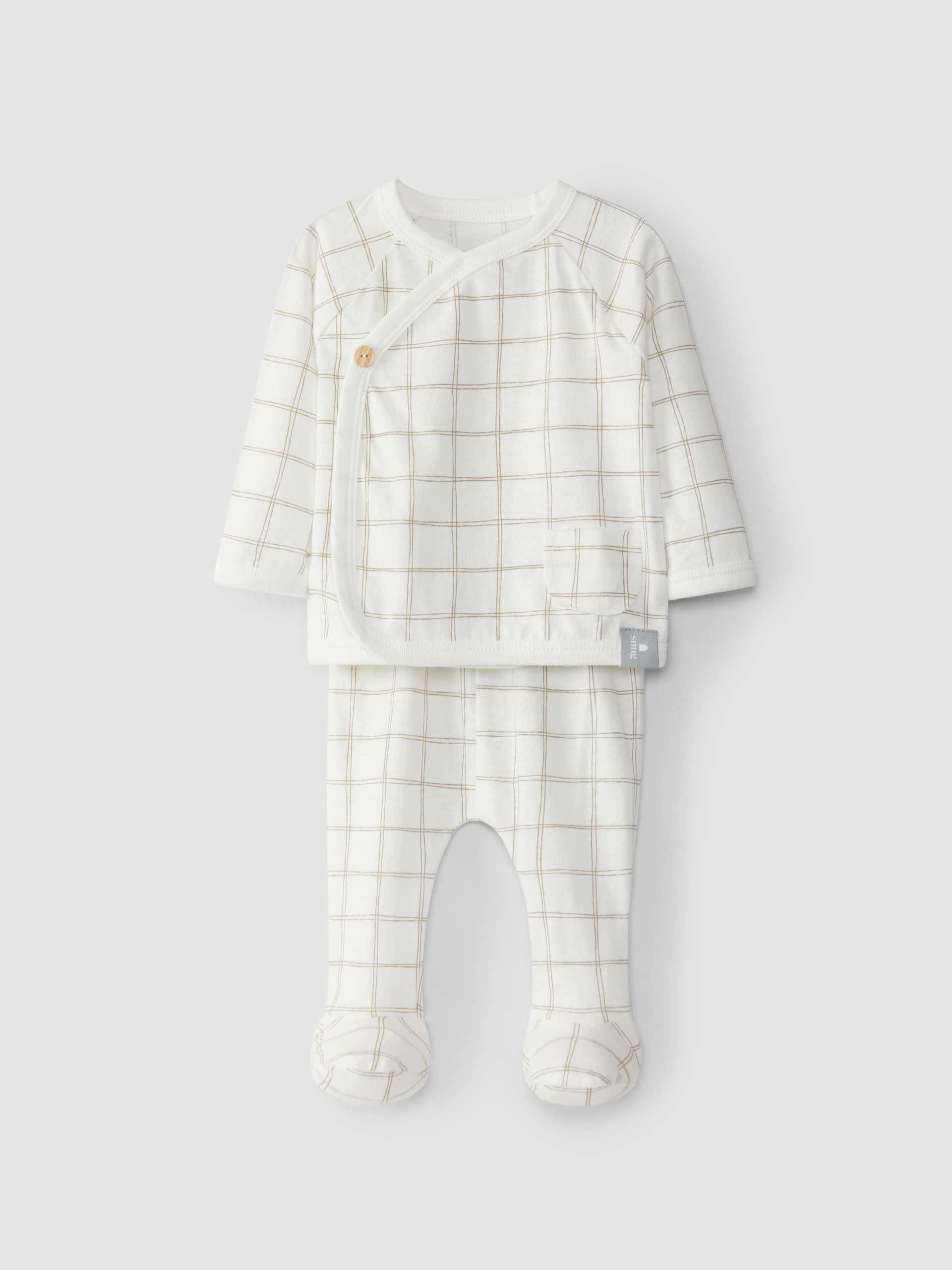 Conjunto de duas peças estampado