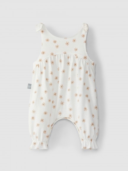 Macacão flores Macacão flores