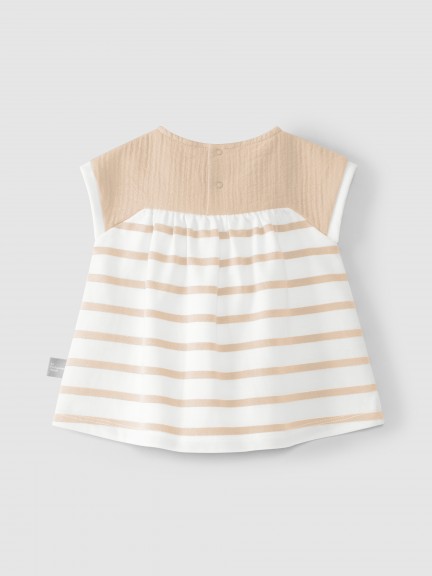 Vestido de riscas Vestido de riscas