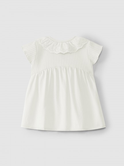 Dress English embroidery collar Dress English embroidery collar