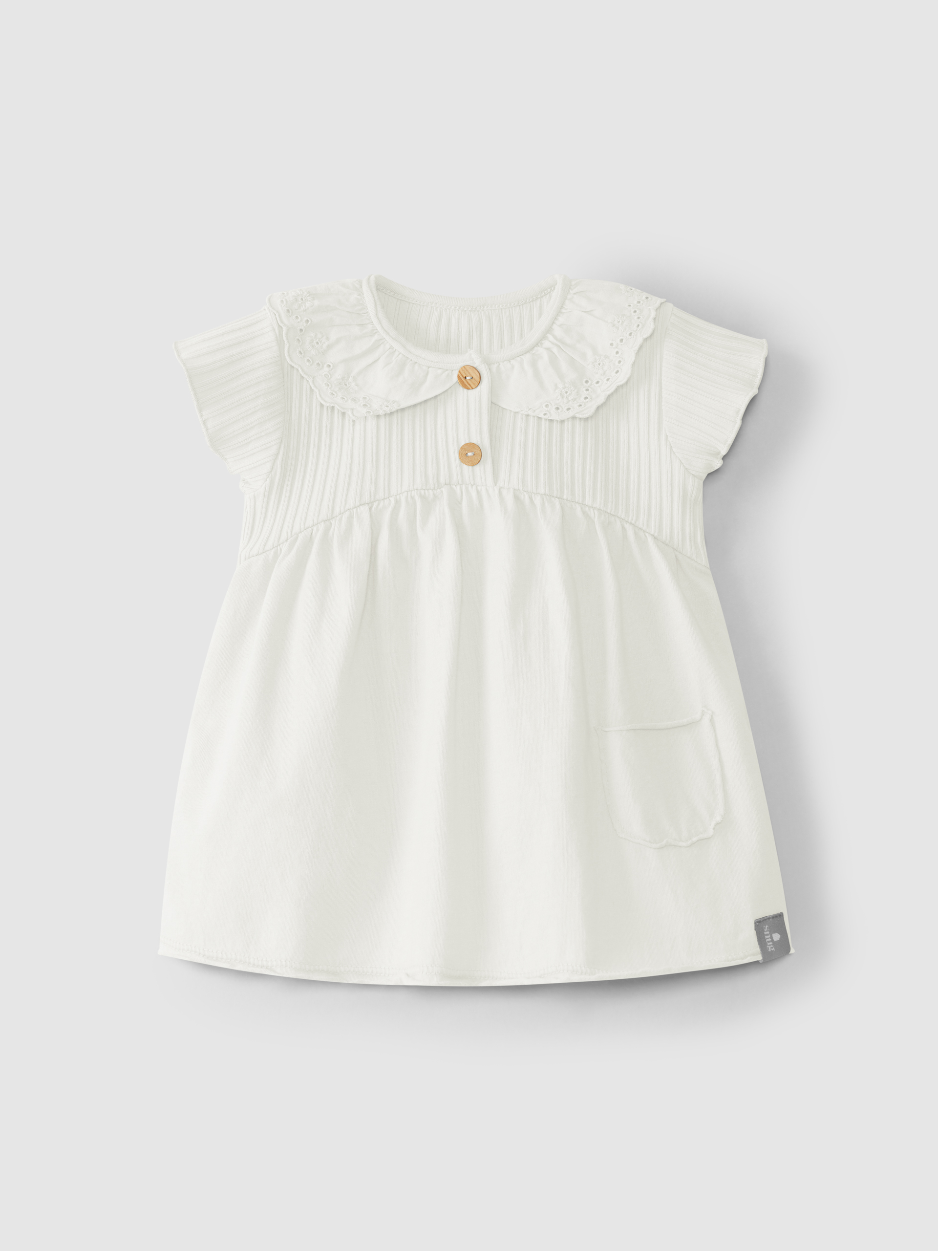 Dress English embroidery collar