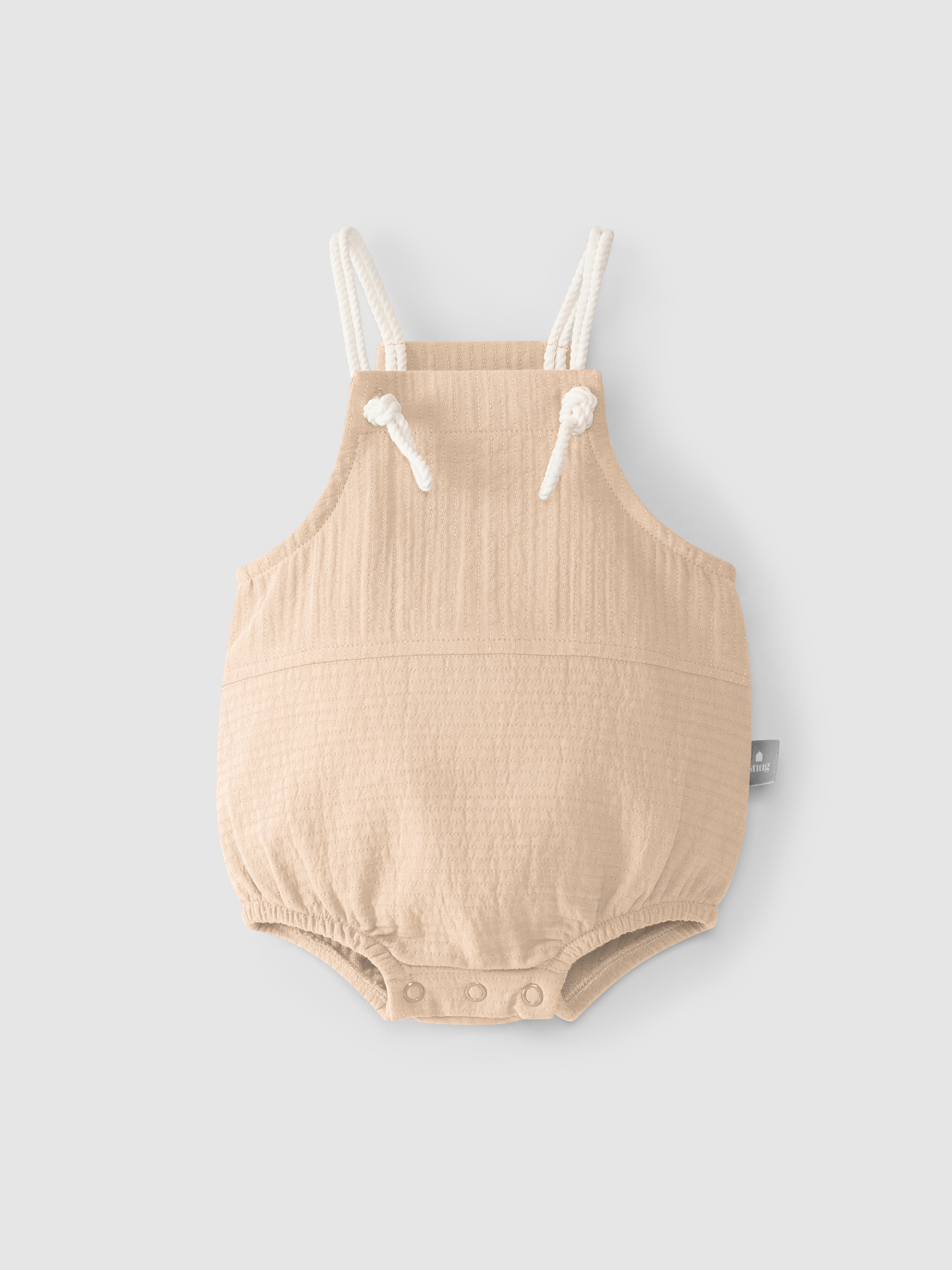 Fofo liso com alças em cordão