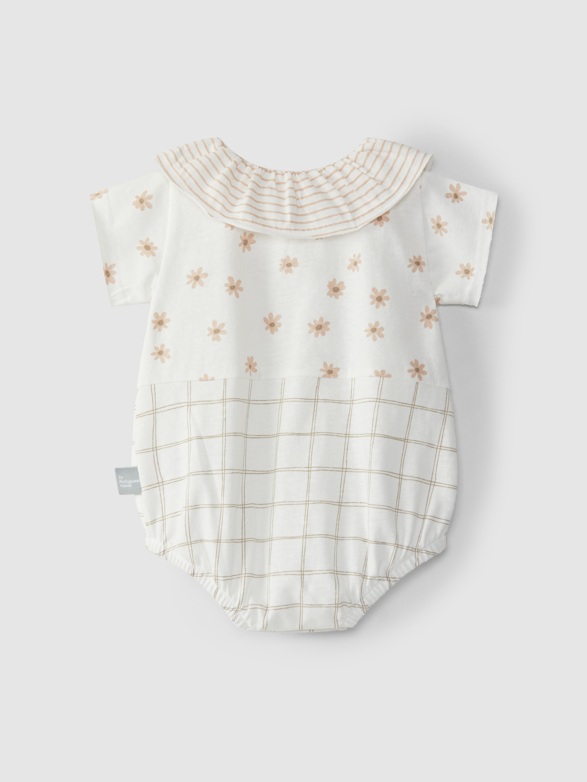 Fofo quadricula e flores