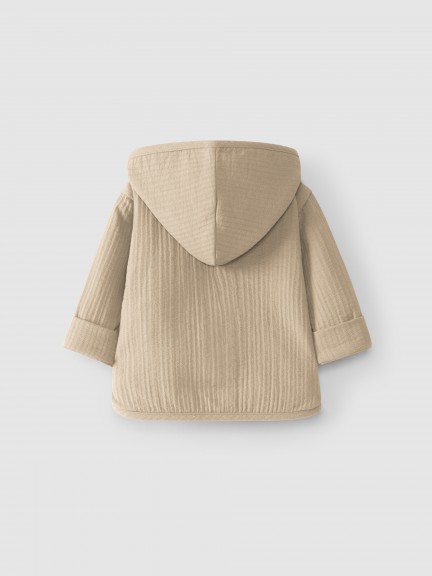 Plain hooded jacket Plain hooded jacket