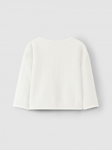 Waffle weave jacket Waffle weave jacket