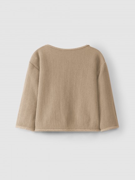 Waffle weave jacket Waffle weave jacket