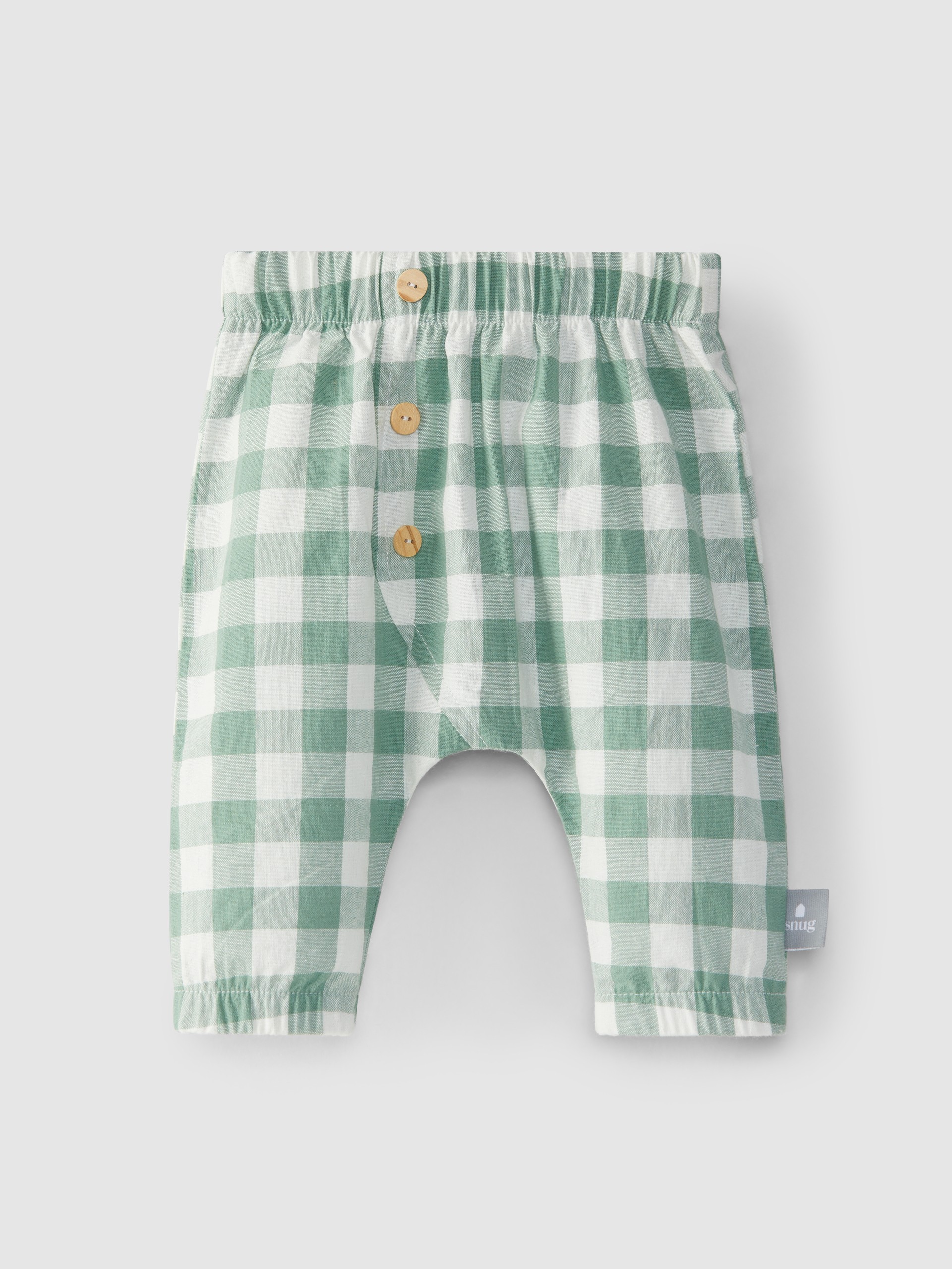 Calças pull-up quadrados