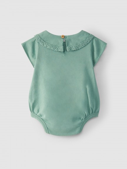 Bodysuit collar in crochet lace Bodysuit collar in crochet lace