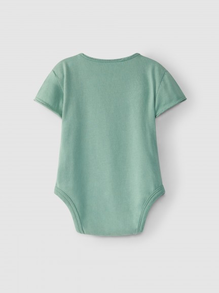 Body liso com bolso Body liso com bolso