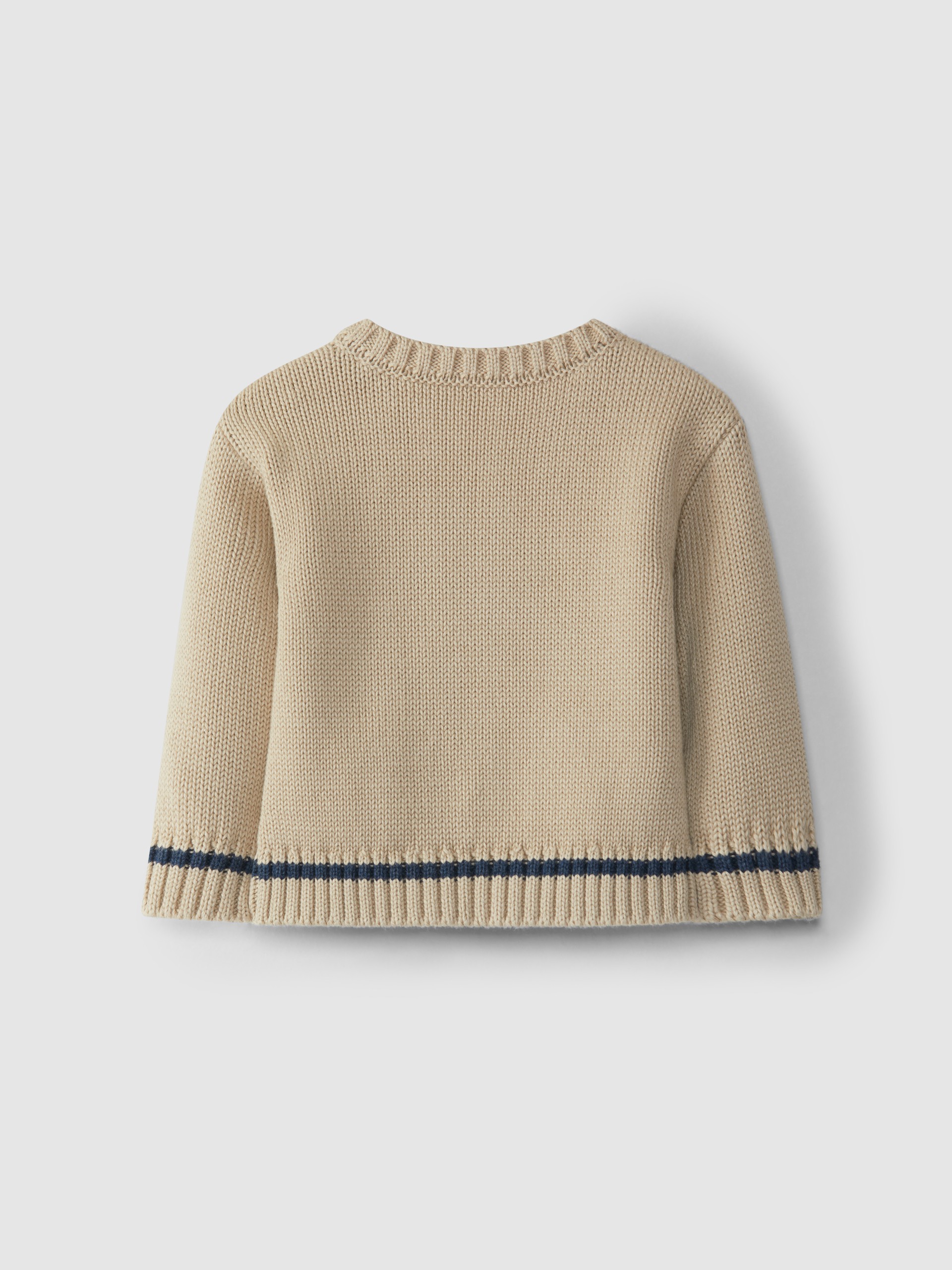 Jacquard knitted jumper