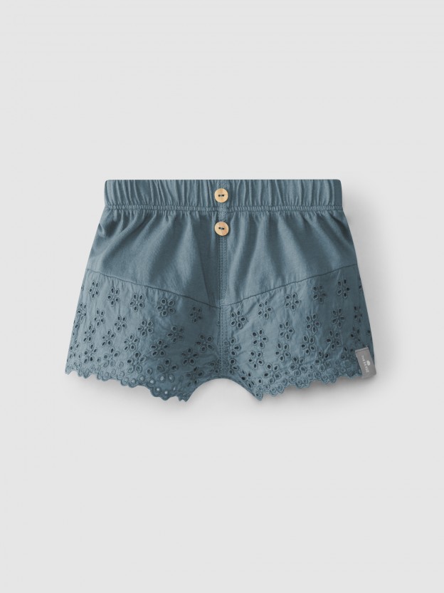 Shorts English embroidery