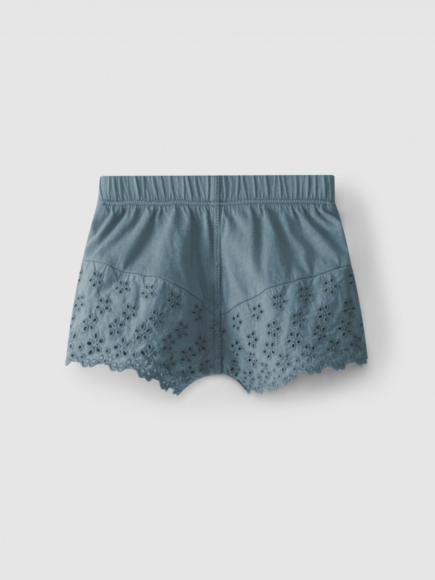 Shorts English embroidery