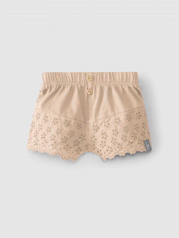 Shorts English embroidery