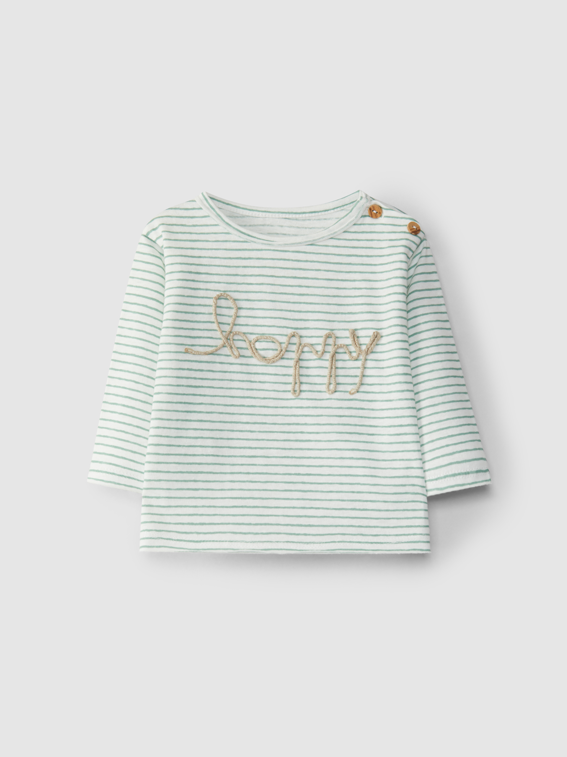 Longsleeve bordado com cordão