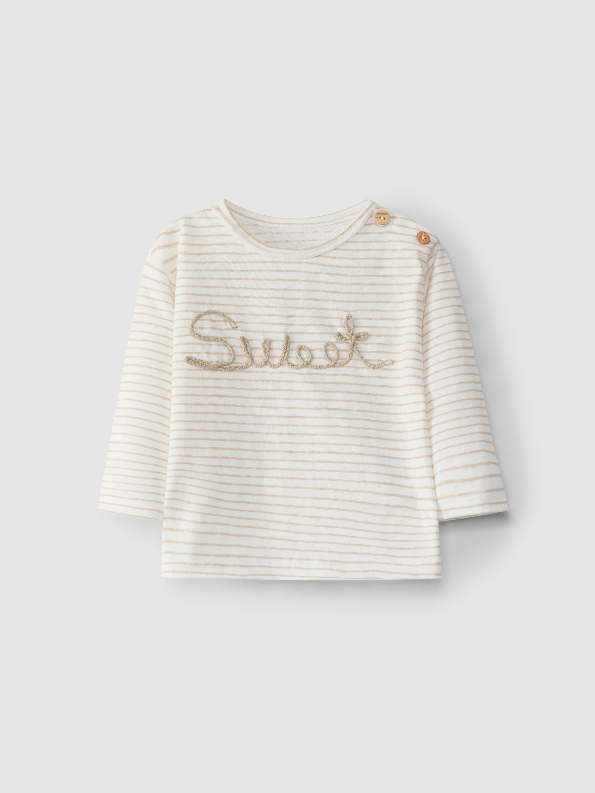 Longsleeve bordado com cordão