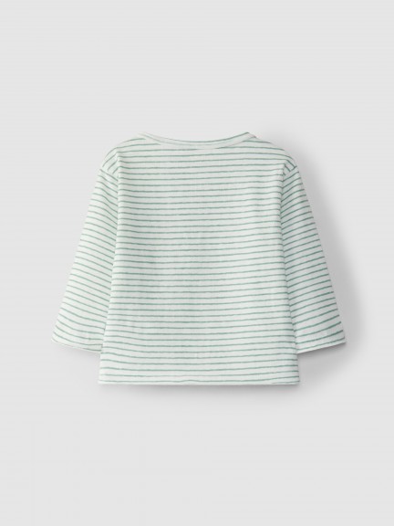 Longsleeve bordado com cordão Longsleeve bordado com cordão