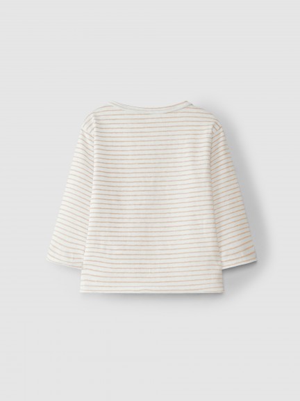 Longsleeve bordado com cordão Longsleeve bordado com cordão